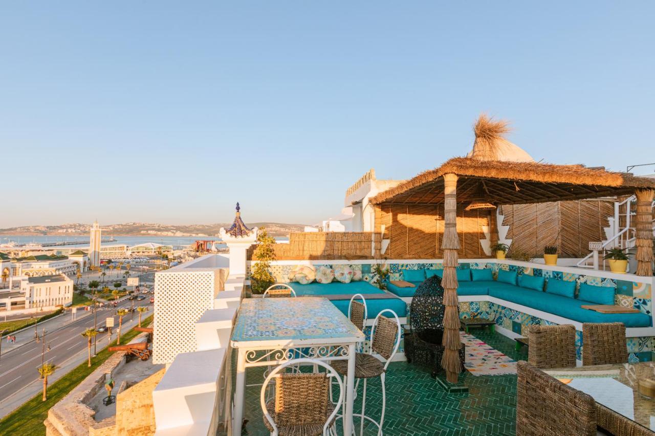 Riad Villa With Mediterranean Sea Views Of Spain And Gibraltar Tanger Extérieur photo
