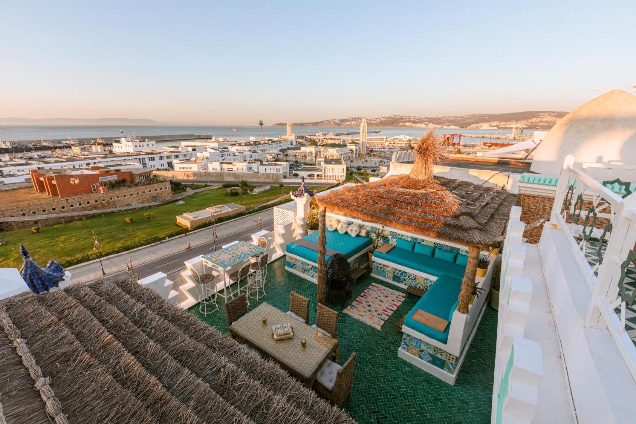 Riad Villa With Mediterranean Sea Views Of Spain And Gibraltar Tanger Extérieur photo