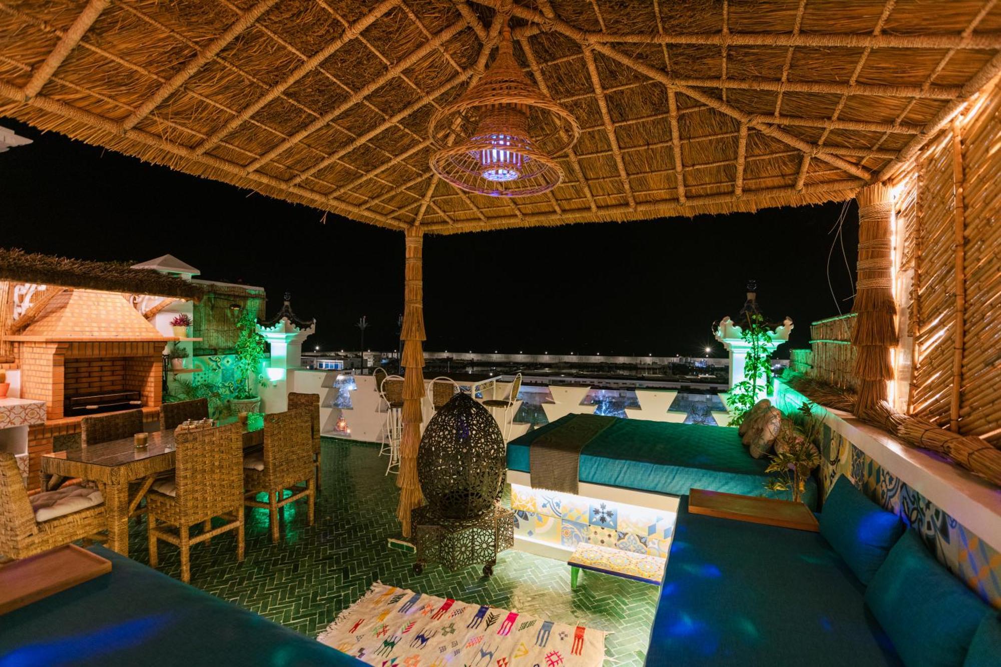 Riad Villa With Mediterranean Sea Views Of Spain And Gibraltar Tanger Extérieur photo