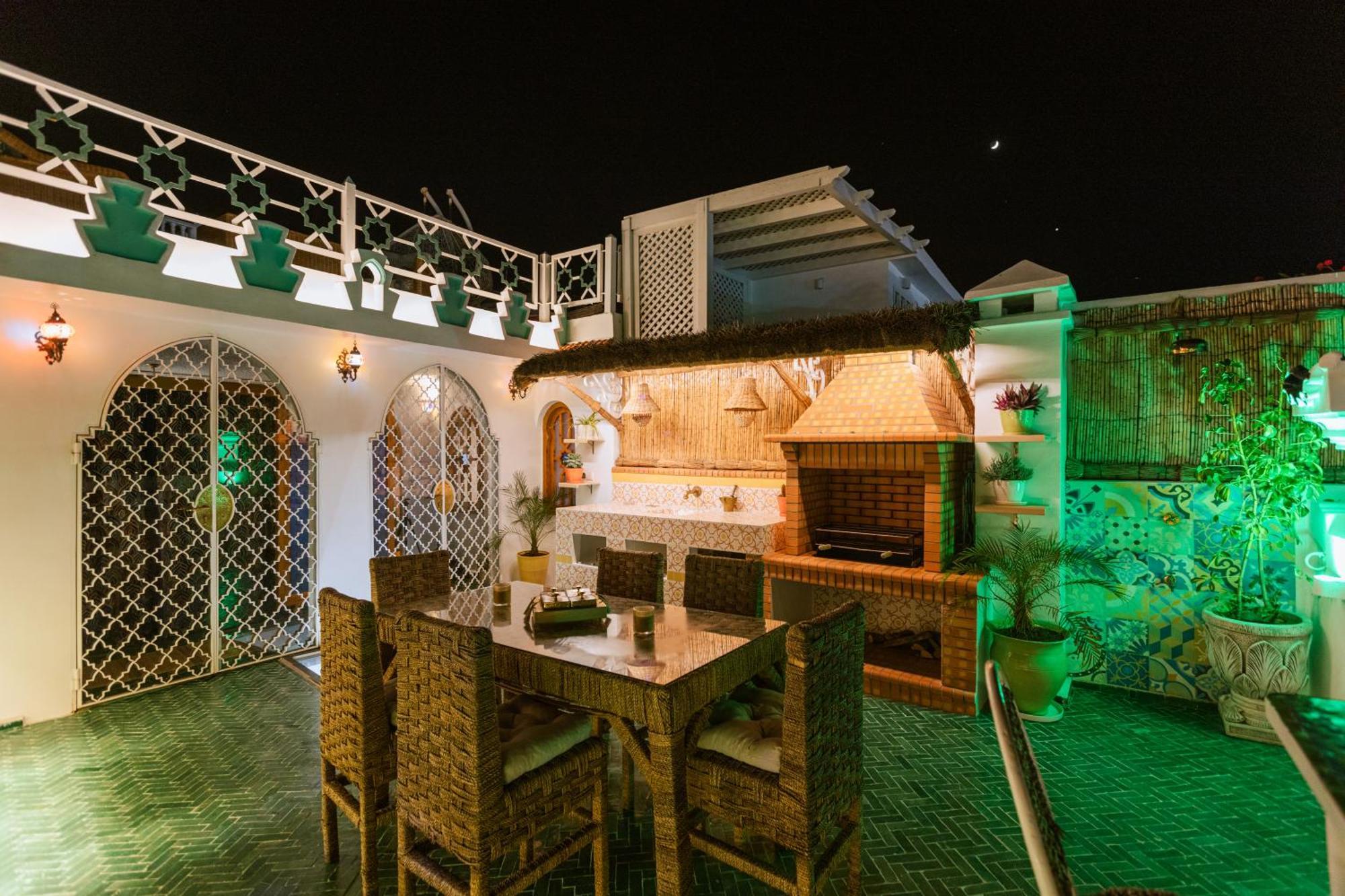 Riad Villa With Mediterranean Sea Views Of Spain And Gibraltar Tanger Extérieur photo